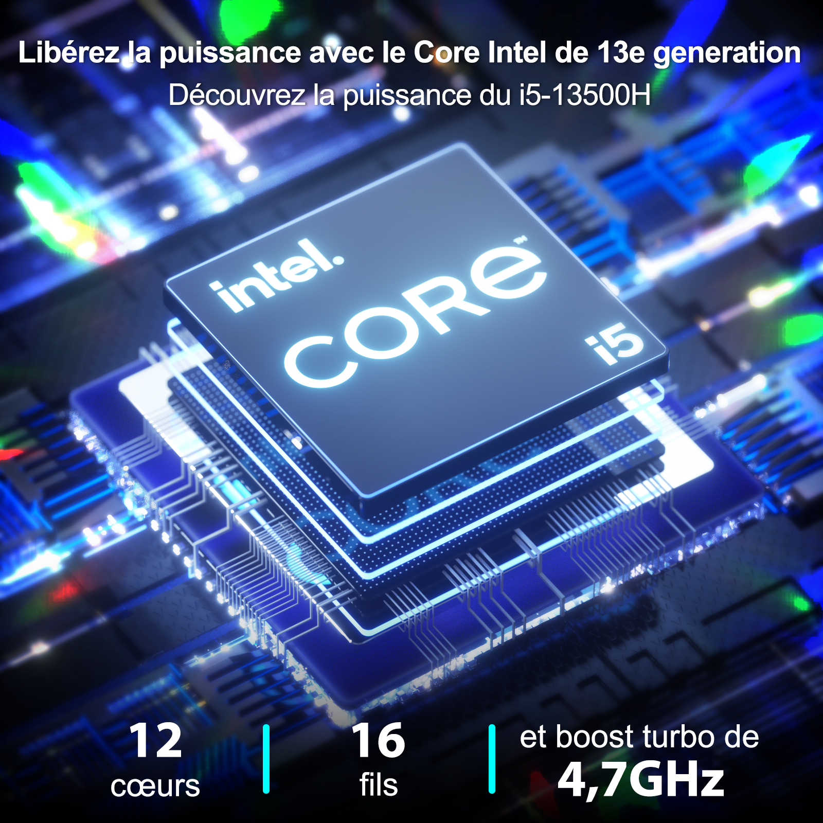 GEEKOM Mini IT12 Mini PC avec Intel Core i5/i7 de 12e génération - GEEKOM